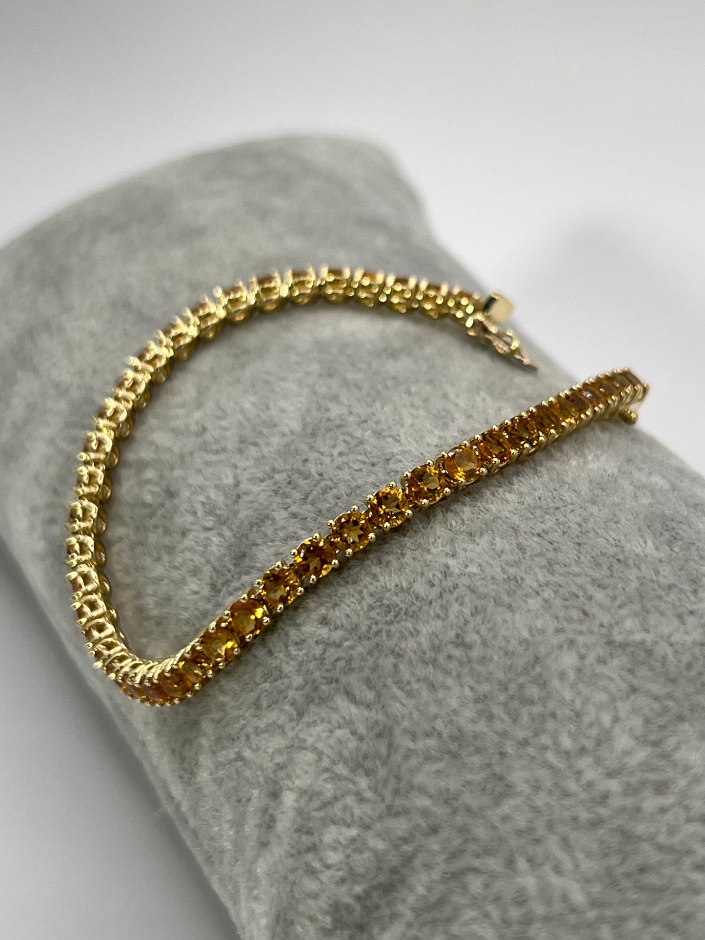 Semi-Precious Tennis Bracelet