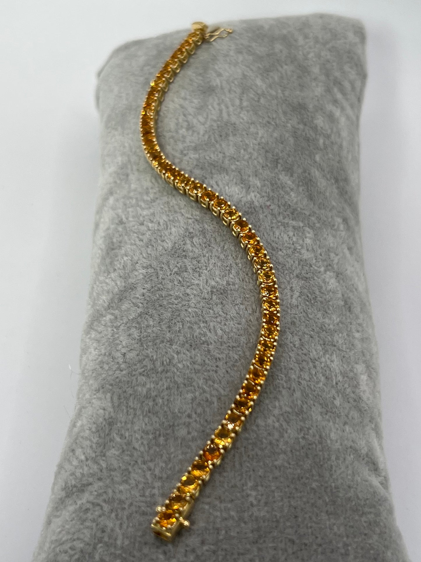 Semi-Precious Tennis Bracelet