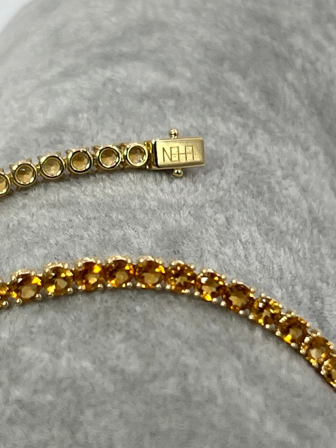 Semi-Precious Tennis Bracelet