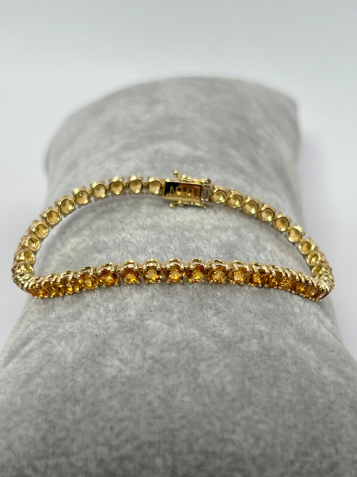Semi-Precious Tennis Bracelet