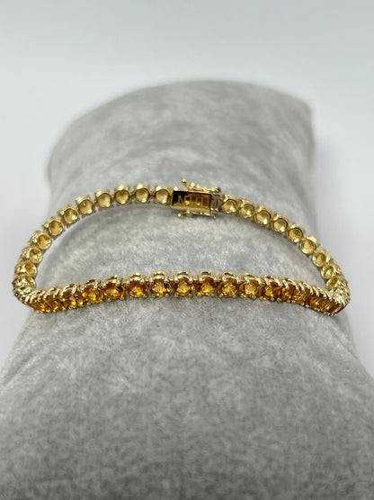 Semi-Precious Tennis Bracelet