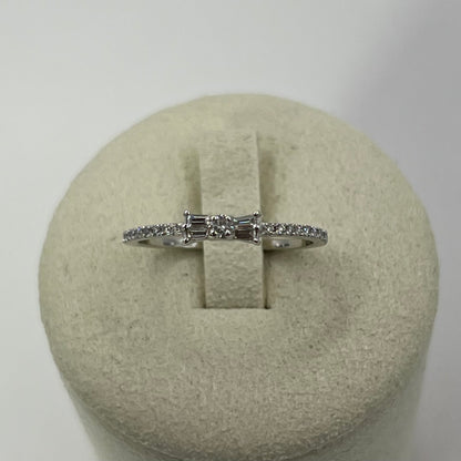 Diamond Bow Ring