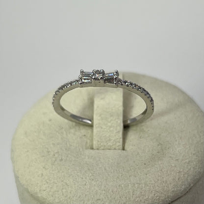 Diamond Bow Ring